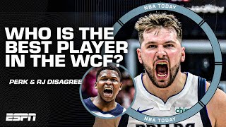 🚨 PERK amp RJ DEBATE 🚨 Is Luka Doncic or Anthony Edwards the BEST PLAYER in the WCF  NBA Today [upl. by Ideih]