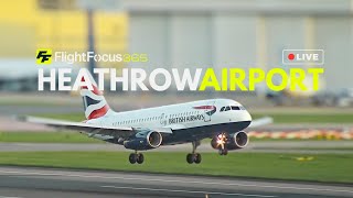 Heathrow Airport Live  Saturday 23rd March 2024 [upl. by Gnilsia718]