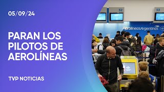 Pilotos y aeronavegantes continúan con el paro de mañana [upl. by Primalia]