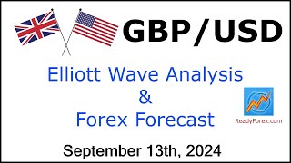 GBP USD Elliott Wave Analysis  Forex Forecast  September 13 2024  GBPUSD Analysis Today [upl. by Erie426]