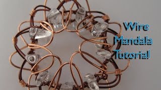 How to Make a Wire Mandala [upl. by Lamont]