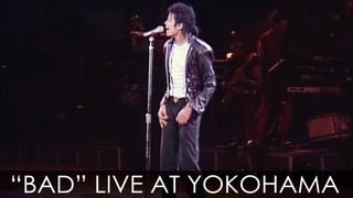 Michael Jackson  quotBADquot live Bad Tour in Yokohama 1987  Enhanced  High Definition [upl. by Ahsinnek]