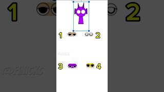 Which one is correct of eyes purple incredibox sprunki mod✅ incredibox correctviralshorts [upl. by Sunil]