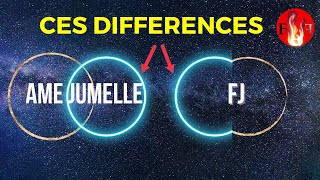 âme jumelle ou flamme jumelle 6 DIFFÉRENCES pour la reconnaître fj flammejumelle amejumelle [upl. by Lekar887]