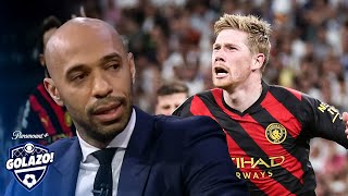 Thierry Henry on the genius of Kevin de Bruyne 🧠  UCL on CBS Sports [upl. by Aihsetal]