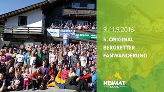 Bergretter Fanwanderung 2016  Heimatkanal [upl. by Aonehc]