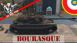 WoT Blitz gameplay FR Bat Chat BOURRASQUE  Revue et Master Ace [upl. by Sabsay]