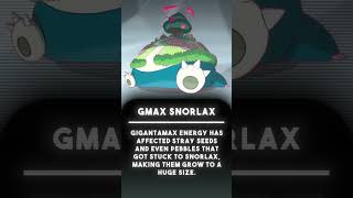 Pokedex Entry 0143  Gigantamax Snorlax [upl. by Ocnarfnaig978]