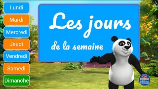 Apprendre les jours de la semaine en français French days of the week [upl. by Ratna]