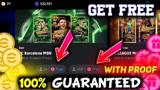 OMG😱 FREE MSN PACK WORKING HACK TRICK TO GET MSN PACK FOR FREE EFOOTBALL 2025 [upl. by Chappy]