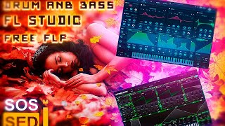 DRUM AND BASS FL STUDIO FREE FLP  DOWNLOAD [upl. by Nosrej536]