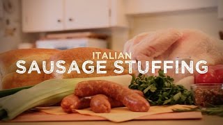 Grannys Poultry Italian Sausage Stuffing [upl. by Viviene]