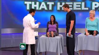 Living with Plantar Fasciitis The Doctors TV Show [upl. by Okiruy]