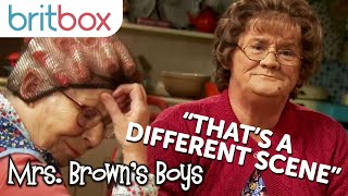 Winnie Gets Her Lines Wrong In the New Year Special  Mrs Browns Boys [upl. by Silva]