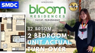 Bloom Residences Actual turnover Unit [upl. by Ora]