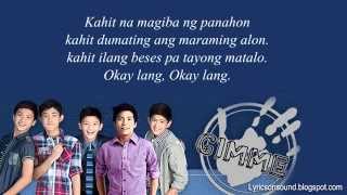 Gimme 5 Pag Kasama Ka Lyrics [upl. by Nylikcaj455]