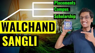 Inside Look WCE  Walchand Sangli  CSE Package🔥 Campus Tour Fees Placements 😱 [upl. by Crisey]