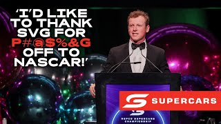 Supercars Champion Will Browns Hilarious Gala Awards Speech  2024 Repco Supercars Championship [upl. by Adran795]