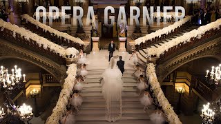 A SUMPTUOUS WEDDING AT OPERA GARNIER [upl. by Kalina]