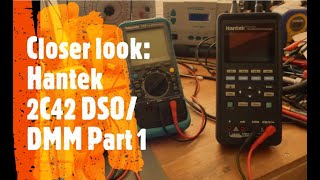 Closer look Hantek 2C42 DSODMM Part 1 [upl. by Drofniw]