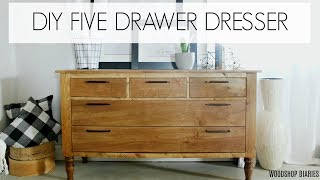 How to Build a DIY Dresser [upl. by Ebbie]