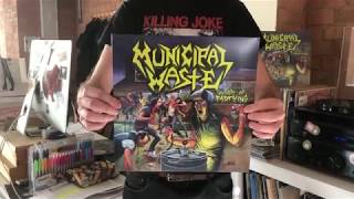 Municipal Waste  The Art of Partying 2019 VINYL REISSUE [upl. by Sutsugua]