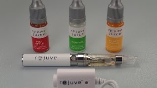 Rejuve Cigs Vape Juice Pen Kit Electronic Cigarette Review [upl. by Nitz]