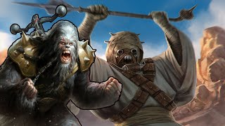 Wookies vs Tusken Raiders [upl. by Ahsotan]