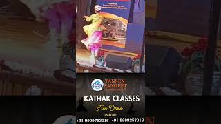 Navratri Performance Kathak dance by Tansen Sangeet Mahavidyalaya navratri ytshorts 2024 october [upl. by Jardena13]