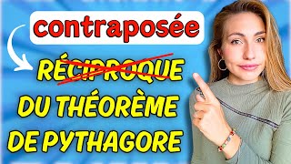 La CONTRAPOSÉE du théorème de Pythagore hors programme [upl. by Orvil]