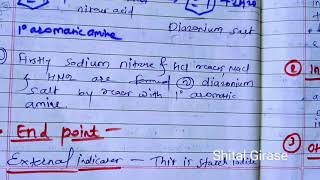 Diazotization titration b pharm semester 1 principal indicatorspharmaceutical analysis [upl. by Bushweller693]