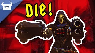 OVERWATCH REAPER RAP  👈💀👉  Dan Bull [upl. by Nonohcle]