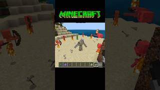 Iron golem VS skeletons  Minecraft animation minecraftanimation animationvsminecraft minecraft [upl. by Irrej]