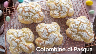 COLOMBINE DI PASQUA Ricetta Facile per fare la Colomba di Pasqua  Chiarapassion [upl. by Akema113]