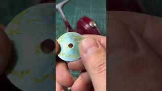 Vintage spinning reel Record K11 disassembly [upl. by Yecal]