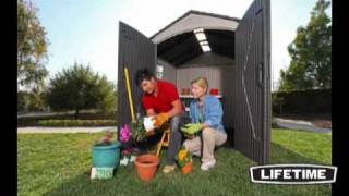 Lifetime 7x7 Storage Shed 60042 [upl. by Morganica]