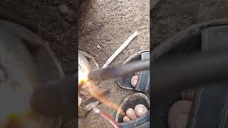 Donkey pump moter wire welding shortsfeed shorts [upl. by Harwill]