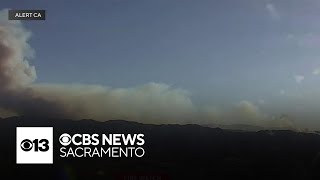 Sites Fire in Colusa County burns 10000 acres [upl. by Mcevoy]