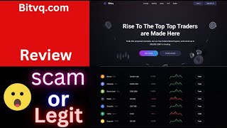 Bitvqcom Review THIS IS A SCAM Scammed By Bitvqcom  Scam or Legit Report Them Now [upl. by Petta296]