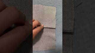 How to sew a flat felled seam sew sewing tutorial [upl. by Haerr]