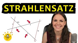 STRAHLENSATZ über Kreuz – Strahlensätze xFigur [upl. by Adialeda]