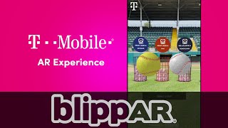 T Mobile Baseball  Blippar [upl. by Nalced]