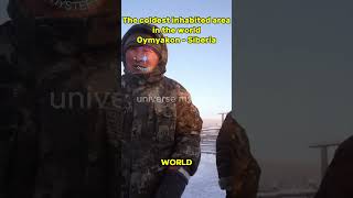 The coldest inhabited area in the world Oymyakon  Siberia shorts oymyakon coldestplaceonearth [upl. by Wahl]