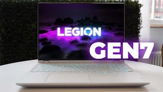 Lenovo Legion 5 Pro Gen 7 handson at CES 2022 [upl. by Follmer]