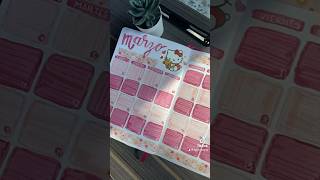 Calendario Marzo bujo journaling march sakura pink hellokitty [upl. by Alamap]