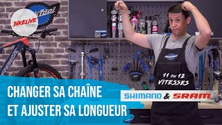 Tuto VTT  Changer et Ajuster sa longueur de chaîne [upl. by Sabian399]