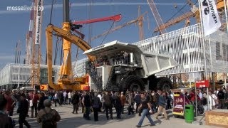 bauma 2013 Die Highlights und Trends der bauma in München [upl. by Nauqahs]