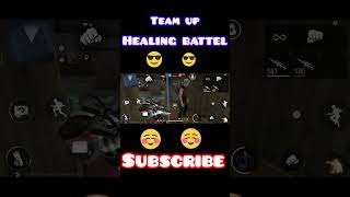 Lone Wolf team up healing bAttel freefire gaming shorts [upl. by Tillfourd]