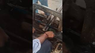 Big hacksaw Blade 😱😱Cutting a job metal hacks cuttingskills machine iti [upl. by Mattie]