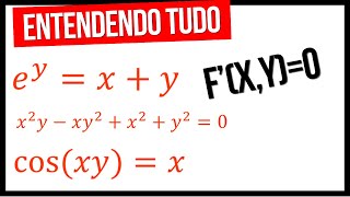 Derivada de Função Implícita [upl. by Oswald]